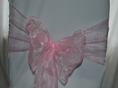 Organza Chair Sash